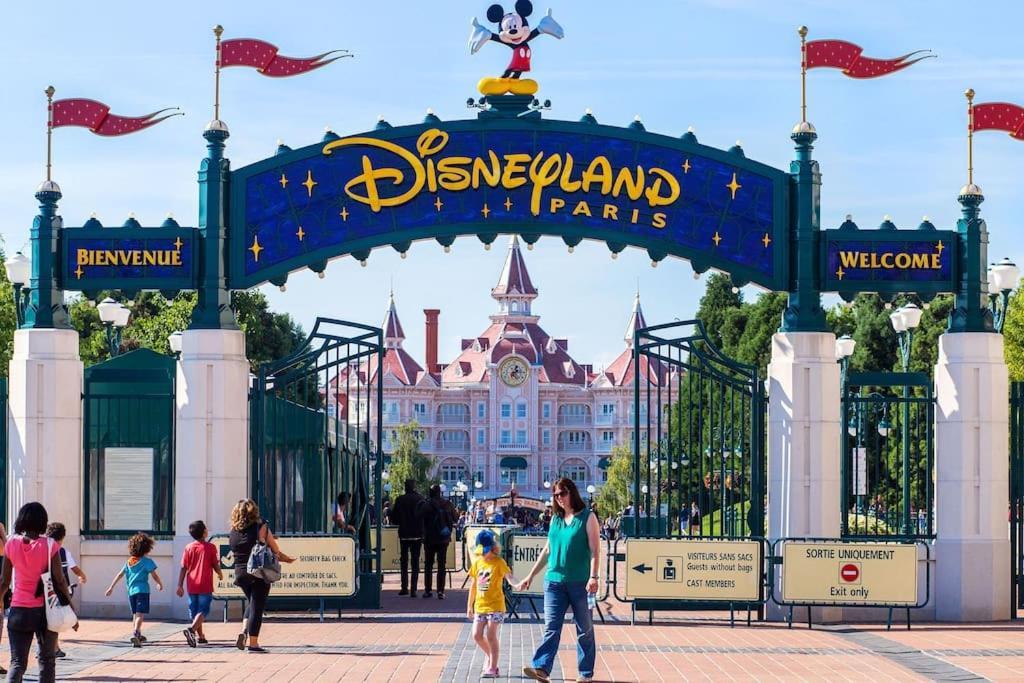 L'Olivier Centre Ville Parking Disneyland 4 Personnes Et 1 Bebe Bailly-Romainvilliers Eksteriør bilde